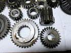 Lot Of Vintage Steel Gears Steampunk Art Engine Motor Trans Sculpture Art  29  