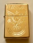 Zippo Windproof Engraved Eagle   Usa  Patriotic Lighter  25002b  New In Box