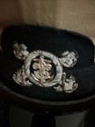 Beautiful Vintage Bsa Sea Scouts Visor Hat Bullion Wire   Metal Badge 7 1 4   