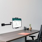 Foldable Ipad Wall Mount Tablet Holder multiple Angles Adjustment Extendable    