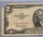  2 Dollar Bill Legal Tender Red Seal 1953 - A36650530a