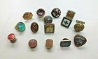 Antique And Vintage Buttons Cufflinks Collectible Set - Estate Good Condition 