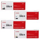 Canon 046h 4 Colour Set Toner Cartridge  black cyan magenta yellow free Shipping