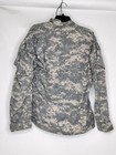 Coat  Army Combat Uniform Mens Size Medium Color Camo Long Sleeve Military Style