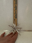 Lot Of 6 Vintage 1950s Atomic Starburst Sputnik Christmas Ornaments  Mcm