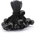 100 Pack Ball Bungee Cord  6 Inch Heavy Duty Bungie Cord Balls Canopy Tarp Tie