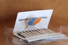 Vintage Pan Am National Airlines Merger Pop-up Matchbook 1980 Unstruck Full