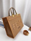 Fendi Autumn And Winter New Tweed Tote Bag