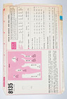 Vintage 1969 Sewing Pattern Simplicity 8135 Misses V-neck Dress Size 12