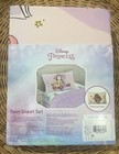 Disney Princess Fairy Tales Sheet Set-3 Pc Set -twin  Belle   Moana   new