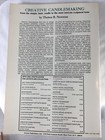 Creative Candlemaking By Thelma R  Newman 1972 Vintage Hobby