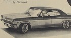 Vintage 1965 Chevrolet Caprice Car Newspaper Print Ad