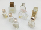Mini Vintage Miniature Empty Perfume Sample Bottles Lot Of 8
