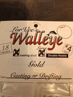 Double Hook Crawler Harness Gold Blade And Beads   Lot Of 12 On A Card
