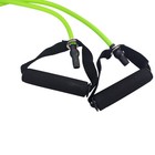 Exercise Latex Resistance Bands Stretch Training Rope Yoga Green Color 3 9ft