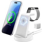3in1 Wireless Charger Dock Charging Station For Apple Watch 11 Iphone 17 Pro Max