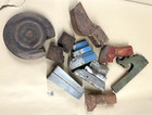 Lot Of 10 Vintage Antique Architectural Salvage Wood Corbel Trim Post Cap Rustic