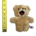 Snuggle Teddy Bear Plush Vintage Mini 6    Russ Berrie Advertising Stuffed Toy