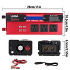 5000w Car Power Inverter Dc 12v To Ac 110v Converter Inverter Usb Fast Charging