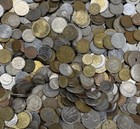 Vintage Lot Of 100 Random Assorted World Foreign Coins Date Range 1800 -  2000