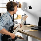 New 46in Electric Kp Bass Guitar Basswood For Beginner Student With Bag   Tools