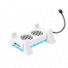 White Dock Dazzling Vertical Cooling Stand For The Xbox Series S Console