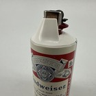 Vintage Mini Budweiser Beer Can Lighter Holder  Cricket Gillette