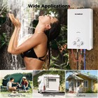 Camplux  2 64 Gpm Outdoor Portable Propane Tankless Water