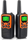 2 4 Pc Long Range 100 Mile Walkie Talkie Two Way Radio Charge Headset Waterproof