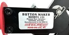 Clean     Tecre 1 25  Button Making Machine Model  125 Tested Works Great Deal