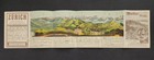 1871 Antique Bahn Arth Rigi Train Zurich Switzerland Timetable Map Travel