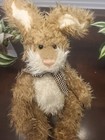 Russ Clifford 11    Floppy Easter Bunny Brown White Plush Stuffed Animal Nursery