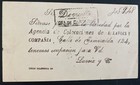 1886 Buenos Aires Argentina Postal Stationery Postcard Cover Locally Used