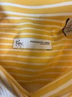 Poggianti 1958 Men s Button Down Cotton Shirt Italian Designer Yellow Xxl 45 18