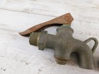 Vintage Brass Garden Water Faucet Spigot Stem Punk Brass   Cast Iron Lot Of 3