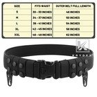 Krydex Tactical Police Security Guard Duty Belt Law Enforcement Outer inner Belt