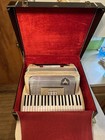 Vintage Silvertone Piano Accordion  Made In Italy Tested Works