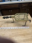 Antique Primitive  Brass   Iron Fireplace Hearth Trivet