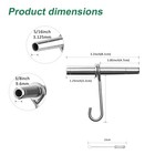 Stainless Steel Maple Syrup Taps Kit  Spiles For Tapping Silver