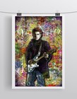 John Mayer 8x12in Colorful Poster John Mayer Music Pop Art Free Shipping Us