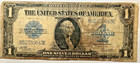1923 Series  1 One Dollar Silver Certificate Blue Seal Note Fc-1008
