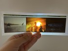 The Odyssey 70mm Film Strips - Imax Film Cells Prints   Commemorative Tickets