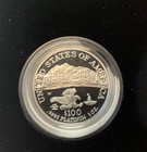 2002-w Us  100 Platinum Eagle   1 Oz Proof   Very Nice Gem 