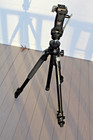 Manfrotto 3001 Bpro Professional Tripod   3265 Joystick Ball Head From Italy