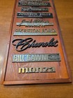 Automotive car Emblem Collection Vintage Chevrolet  Ford  Monza Framed