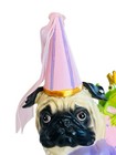 Westland Pugnacious Princess Pug And Frog Giftware Figurine