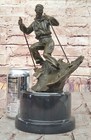 Collectible Home Office Trophy Decor Bronze Sculpture Figurine Figure Gift Sale
