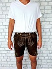 Stockerpoint Bavarian Lederhosen Suede Leather Short Trachten Alpine Oktoberfest