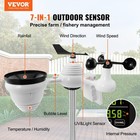7 In 1 Wifi Weather Station 7 5 Inch Color Display Solar Sensor Indoor Outdoor