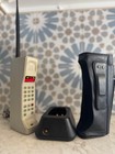 Rare Vintage 1989 Dynatac Motorola 8100l Brick Cell Phone Powers On